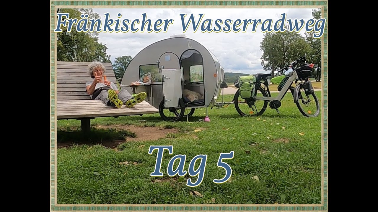 Tag 5 auf dem Fränkischen Wasserradweg. Gunzenhausen, Wassertrüdingen, Dinkelsbühl.