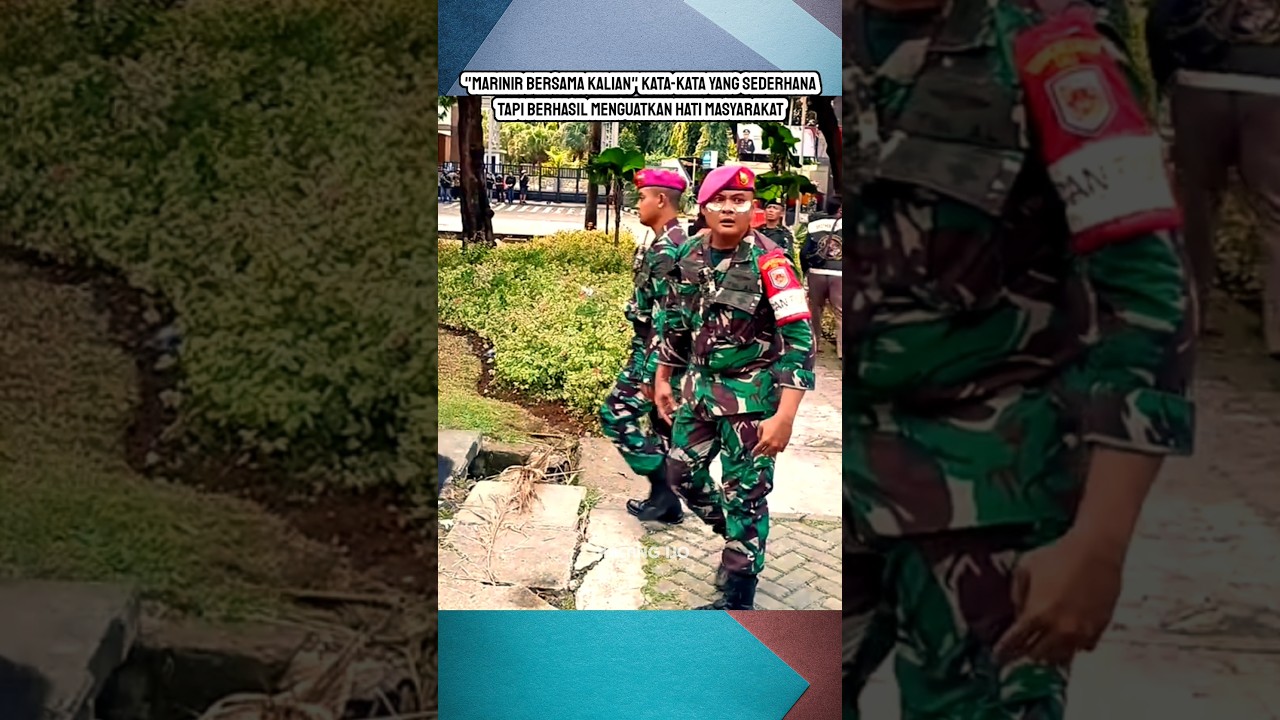 Marinir bersama kalian #viralshort #tni #marinir #demodpr #demo2025