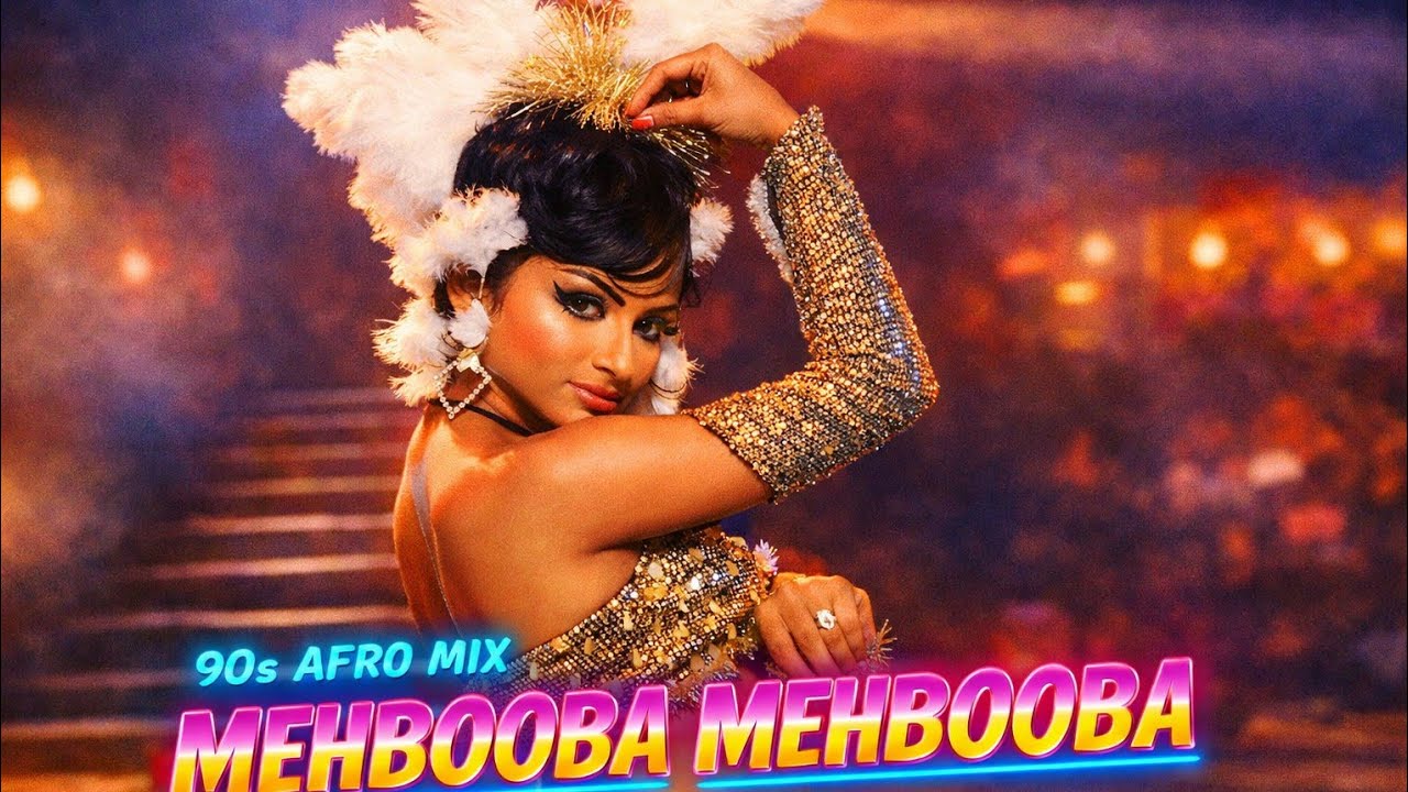 MEHBOOBA MEHBOOBA (Sholey) | 90s Afro DJ MIX | RETRO VIBE