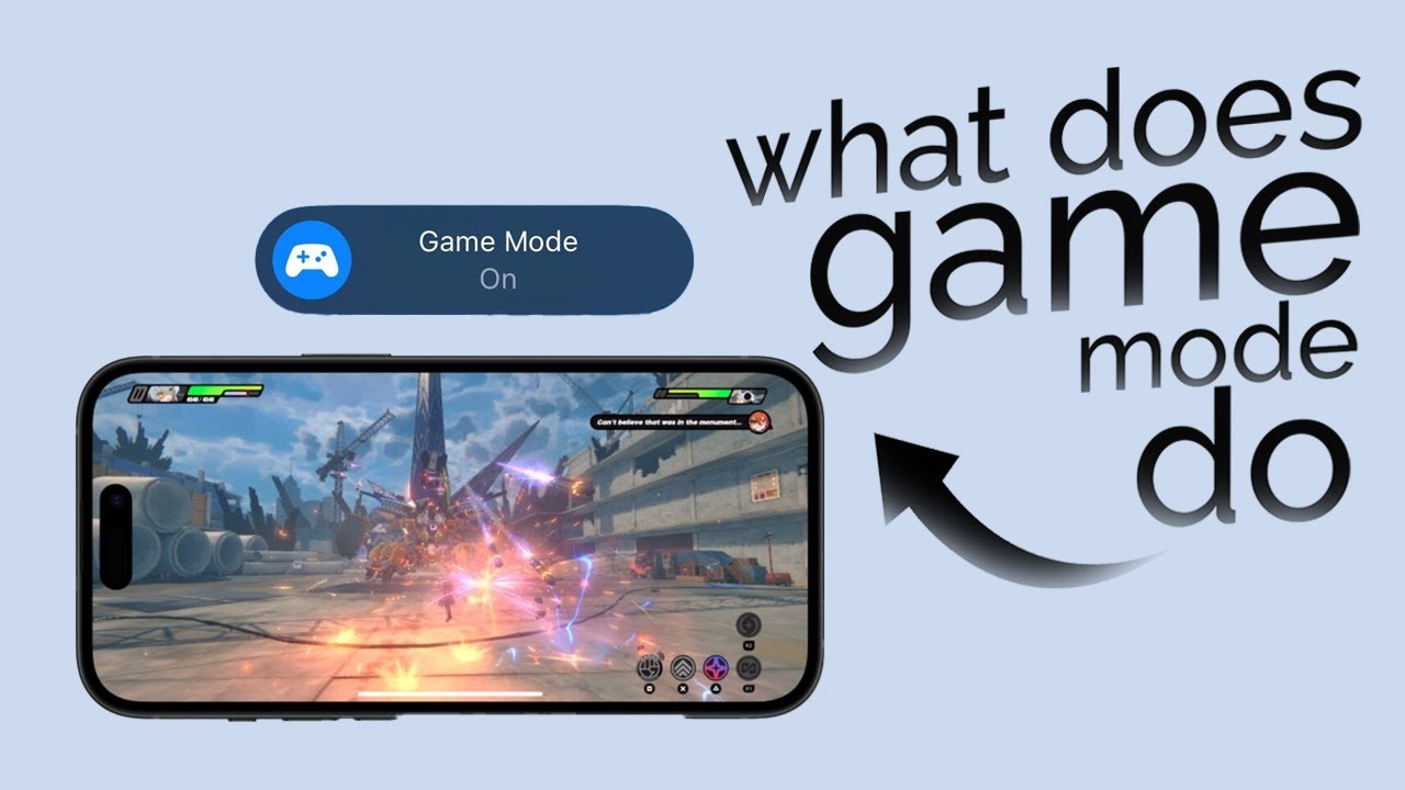 Что делает игровой режим на iPhone? (объяснение)