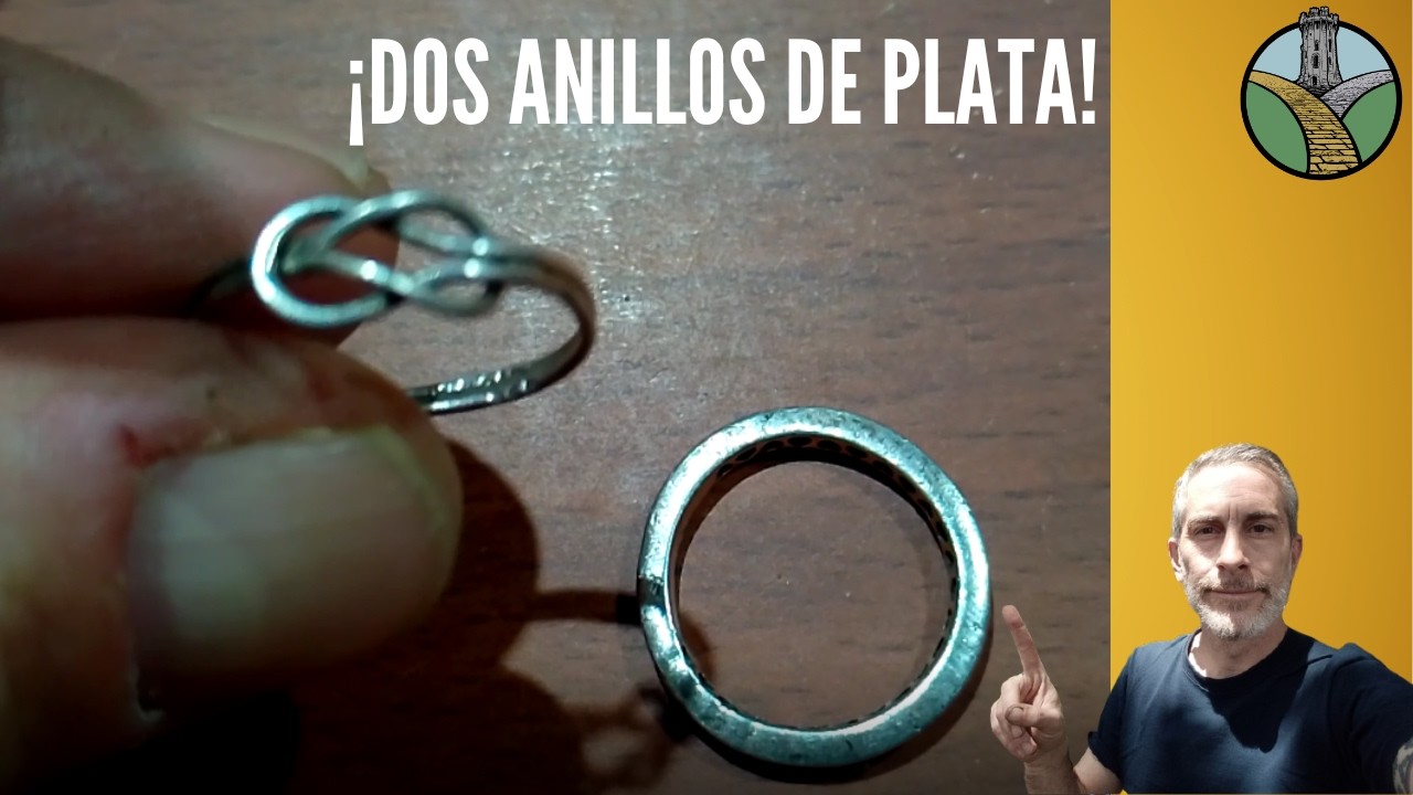 ¡Encontré otros dos anillos de PLATA!