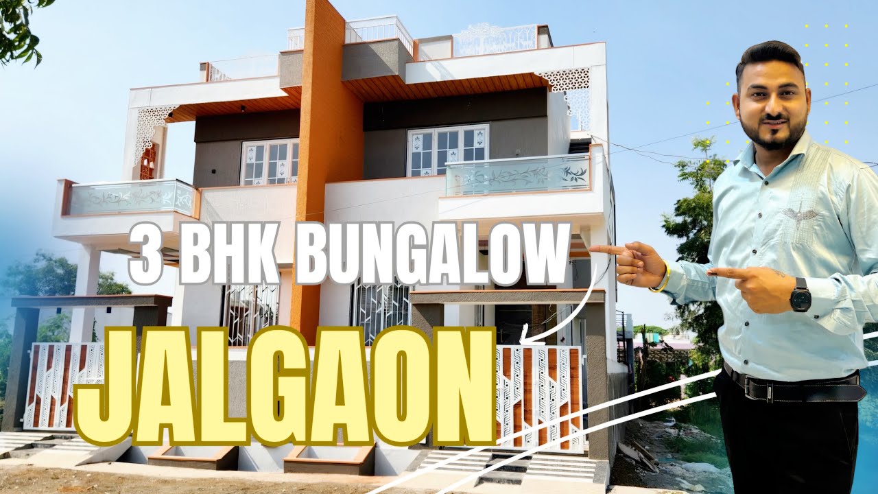 3 BHK BUNGALOW || FRONT OF GODAVARI ENGINEERING COLLEGE || JALGAON || 8855941255 || 9881140187 ||