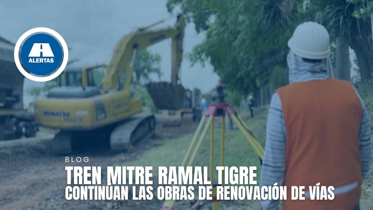 ⚠️🚆 Tren Mitre ramal Tigre: contin&uacute;an las obras de renovaci&oacute;n de v&iacute;as