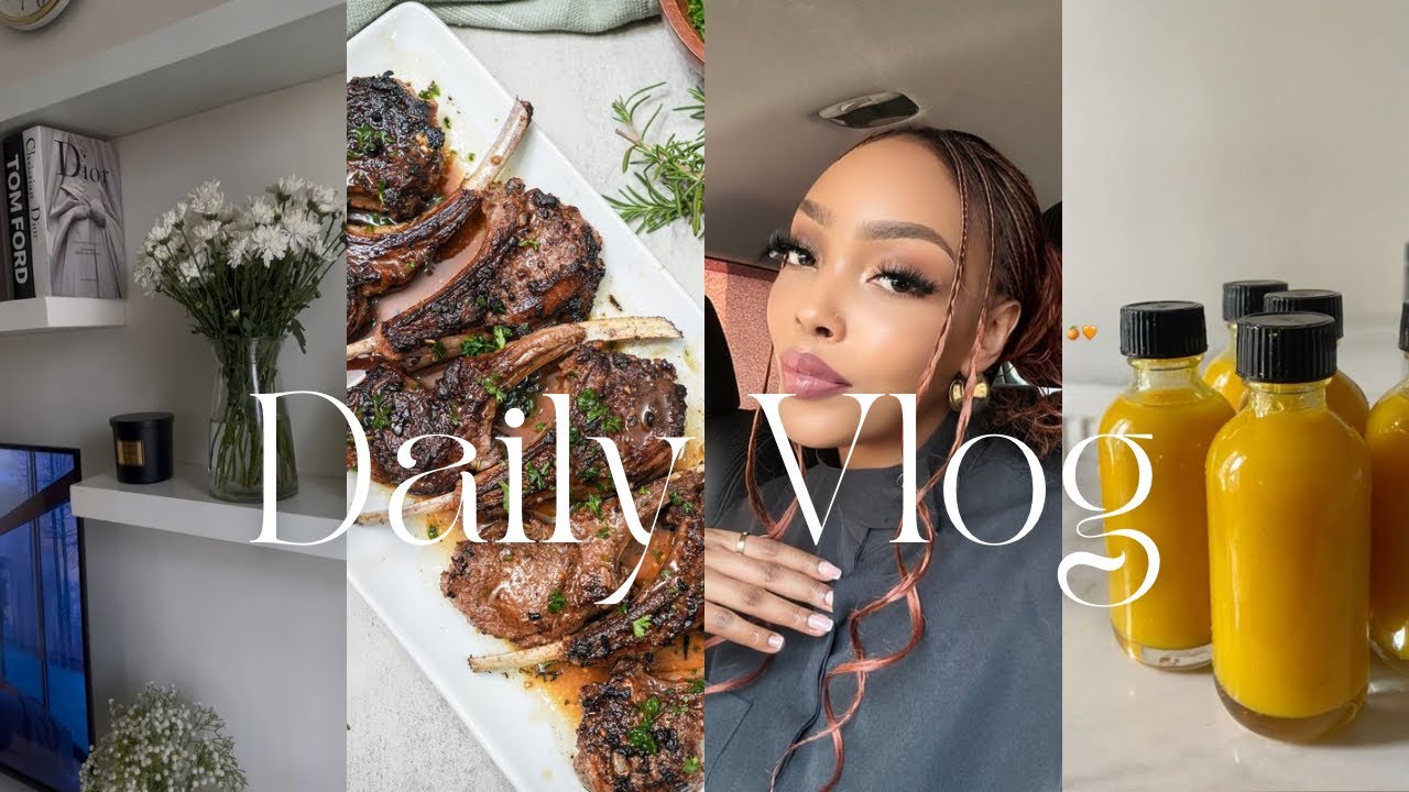 LIVING IN KAMPALA🇺🇬 ROMANTICIZING MY LIFE,NEw LAMBCHOP RECIPE EASIEST WAY TO MAKE HEALTHY SHOTS&MORE