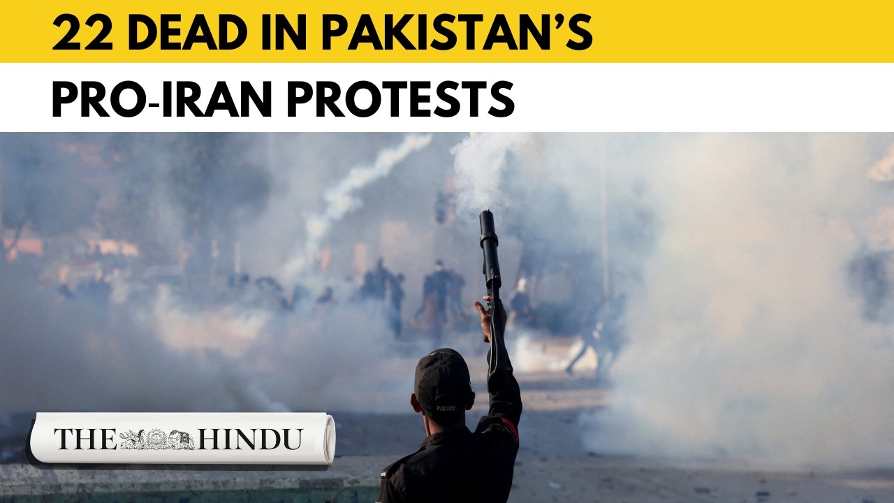 22 dead nationwide as pro‑Iran protests turn violent across Pakistan