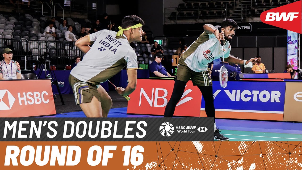 SATHIO GROUP Australian Open 2025 | Rankireddy/Shetty (IND) [1] vs. Su/Wu (TPE) | R16