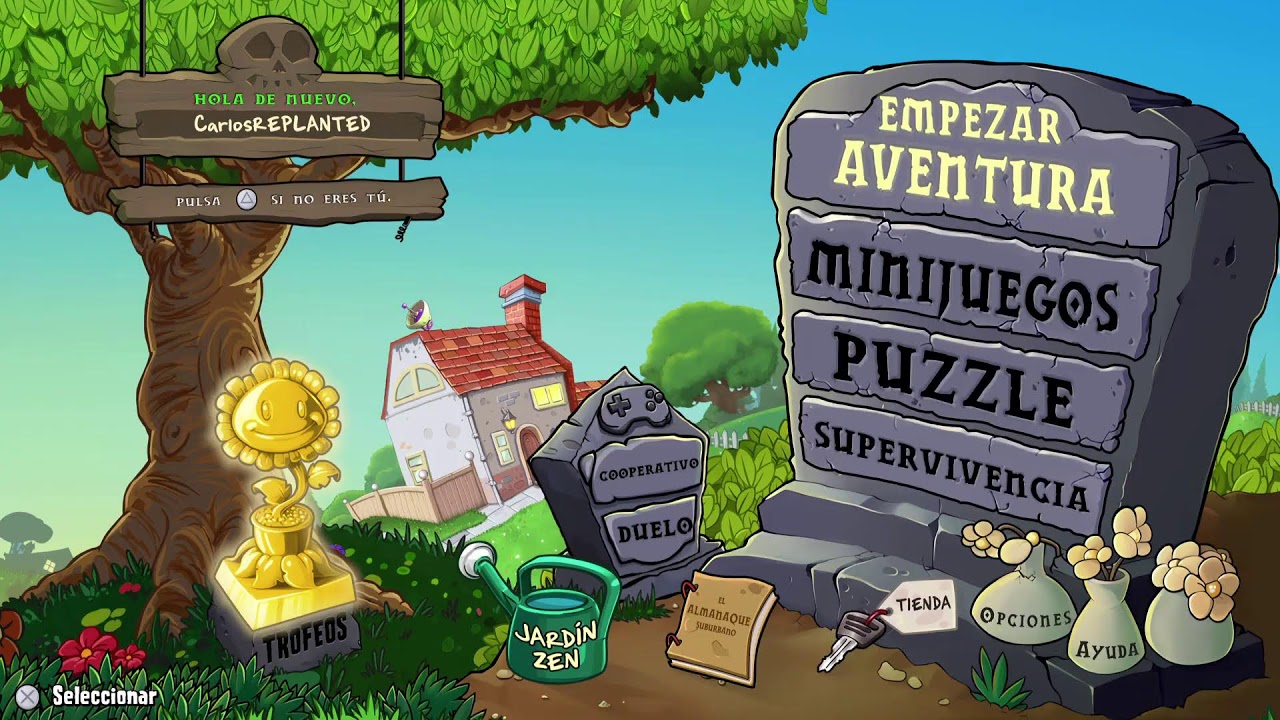 Jugando al pvz replanted😄😎 #9