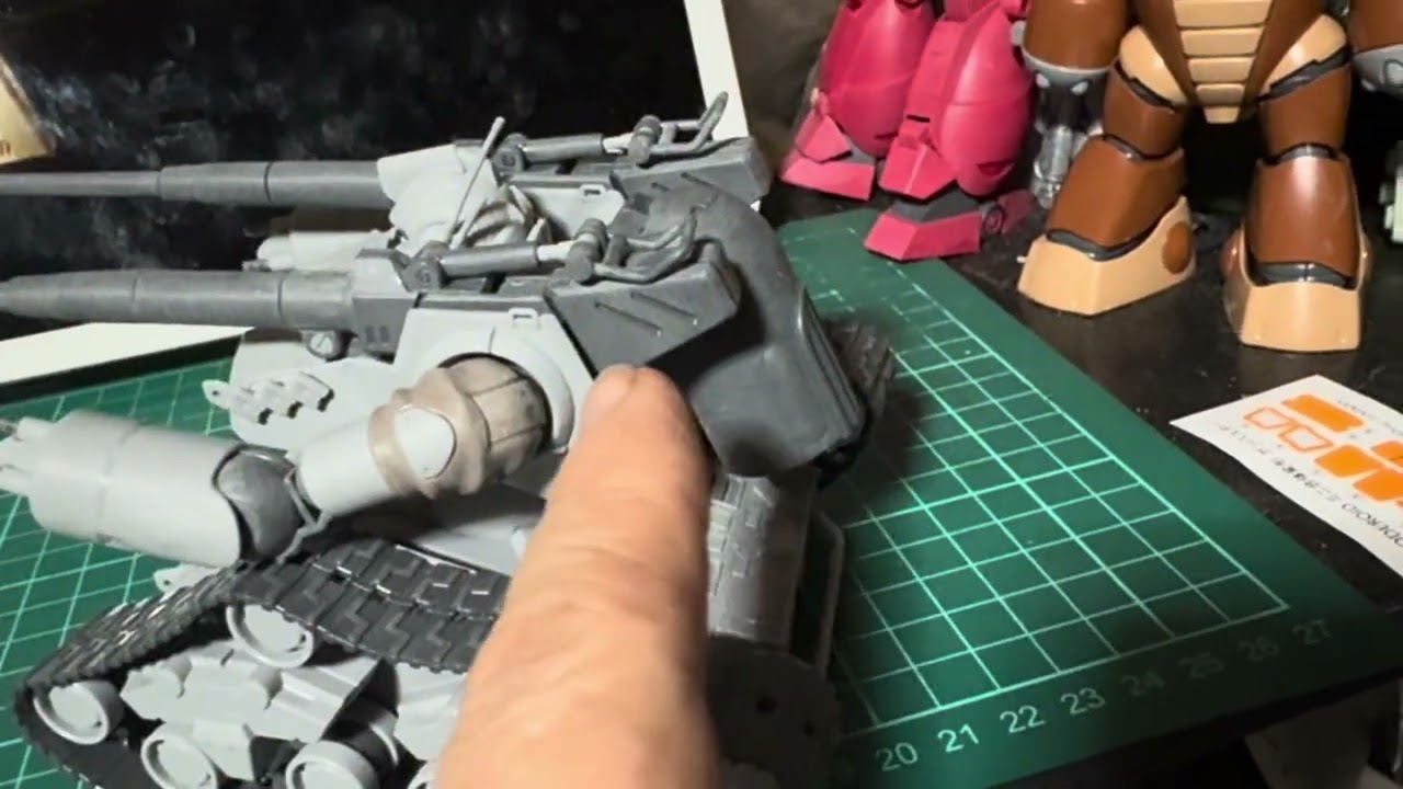 バンダイHGガンダムTHE ORIGIN 初期型ガンタンク　リビルド編　カタチ