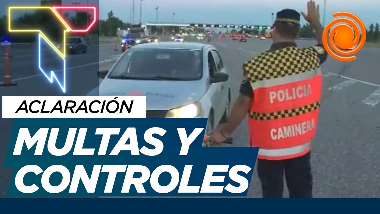 Qué documentación y normas exige la policía caminera: 