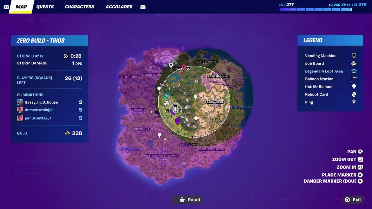 Fortnite Bot Gameplay