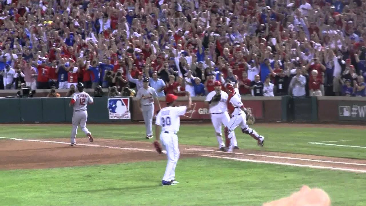 2011 World Series Game 5 Neftali Feliz shuts it down, strikes out Lance Berkman, out 2-3
