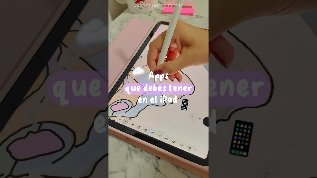 3 APPS QUE DEBES TENER EN EL IPAD SI ERES ESTUDIANTE #goodnotes #estudiantes #ipad #medicina