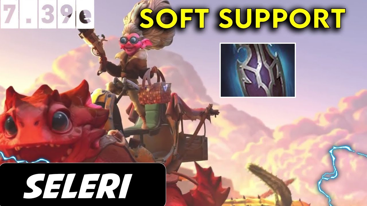 Seleri Snapfire Soft Support - Dota 2 Patch 7.39e Pro Player Full Gameplay