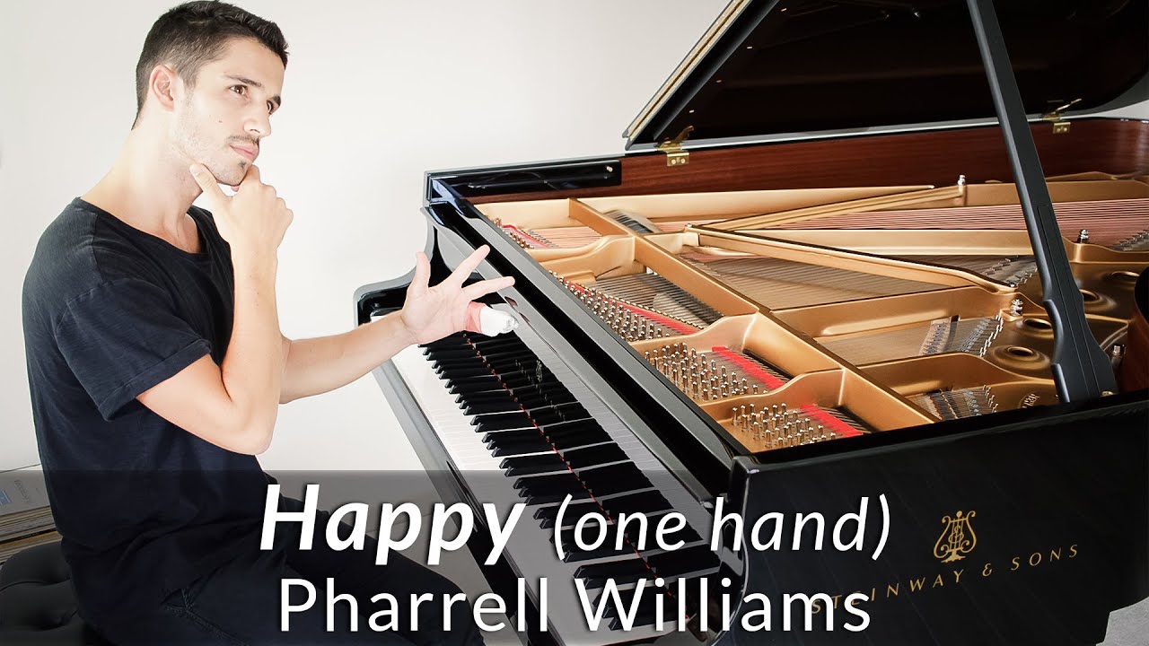 INJURED! | Happy - Pharrell Williams | One-Hand Improvisation