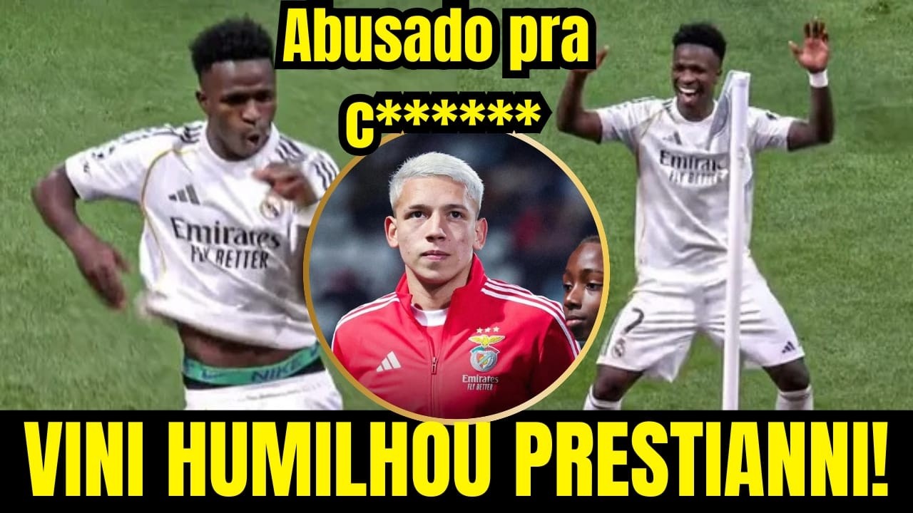 🚨 VINI JR HUMILHA O BENFICA COM GOLAÇO E DANCINHA DO 