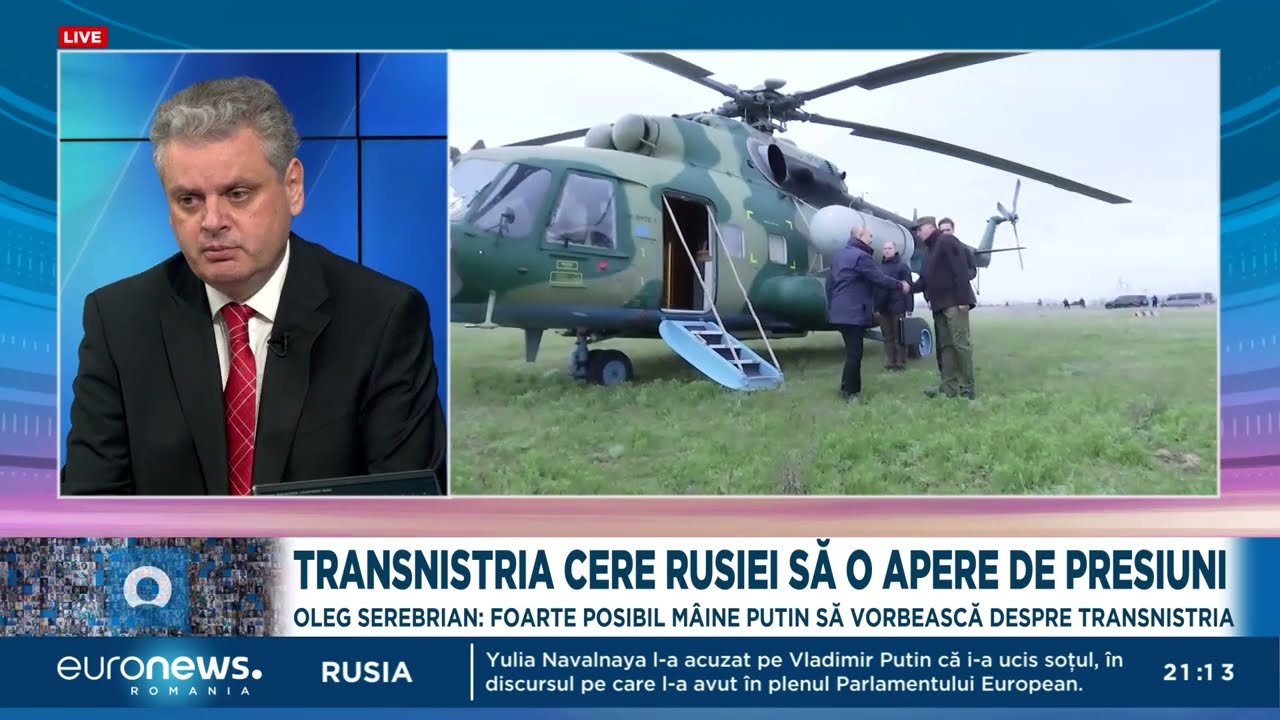 Vicepremierul Republicii Moldova a declarat că Transnistria nu mai este controlată de Rusia