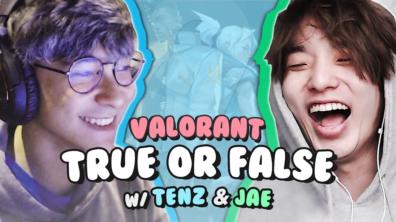 VALORANT but it's True or False with a Cute Idol & Jae from Day6 (ft. TenZ)