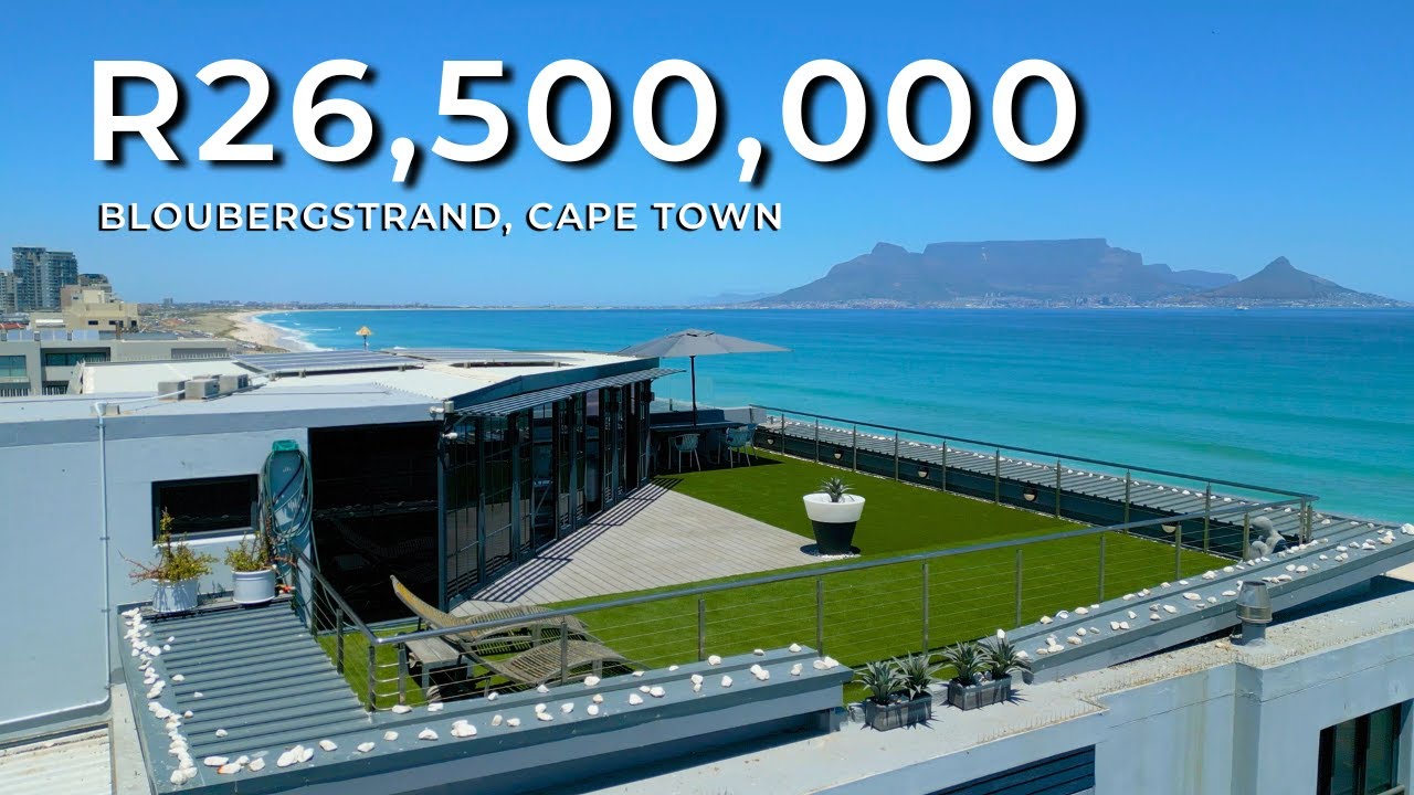 Ultra-Luxury Ocean Front Penthouse FOR SALE with Breathtaking Views of Table Mountain!