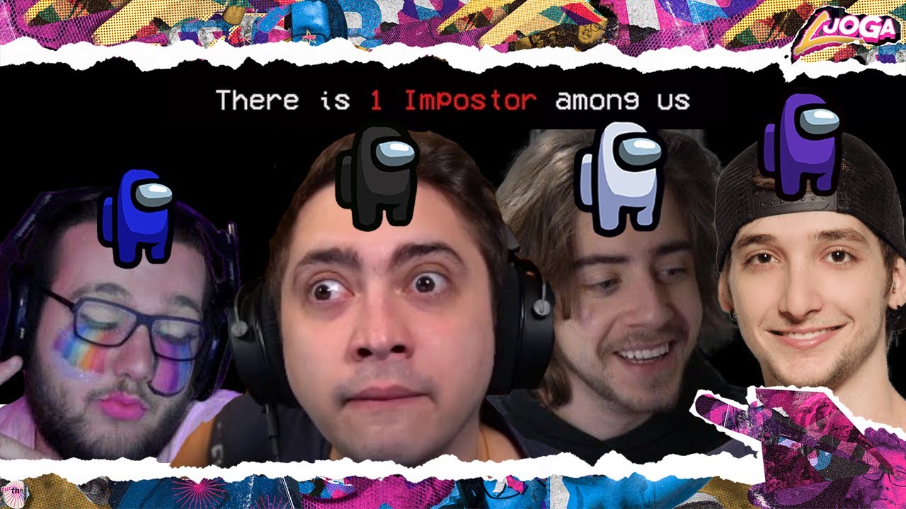 LJOGA, ALANZOKA, CELLBIT E CALANGO JOGANDO O NOVO MAPA DO AMOUNG US