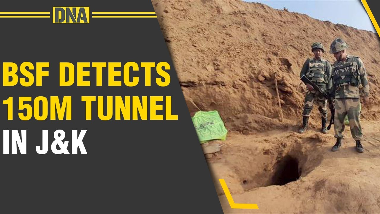 BSF detects 150 metre long tunnel near Indo-Pak border in J&K&rsquo;s Samba district