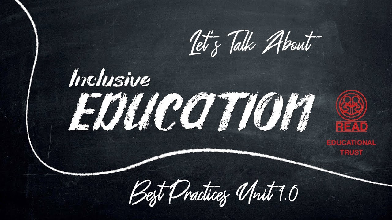 01 Best Practices for Inclusive Education