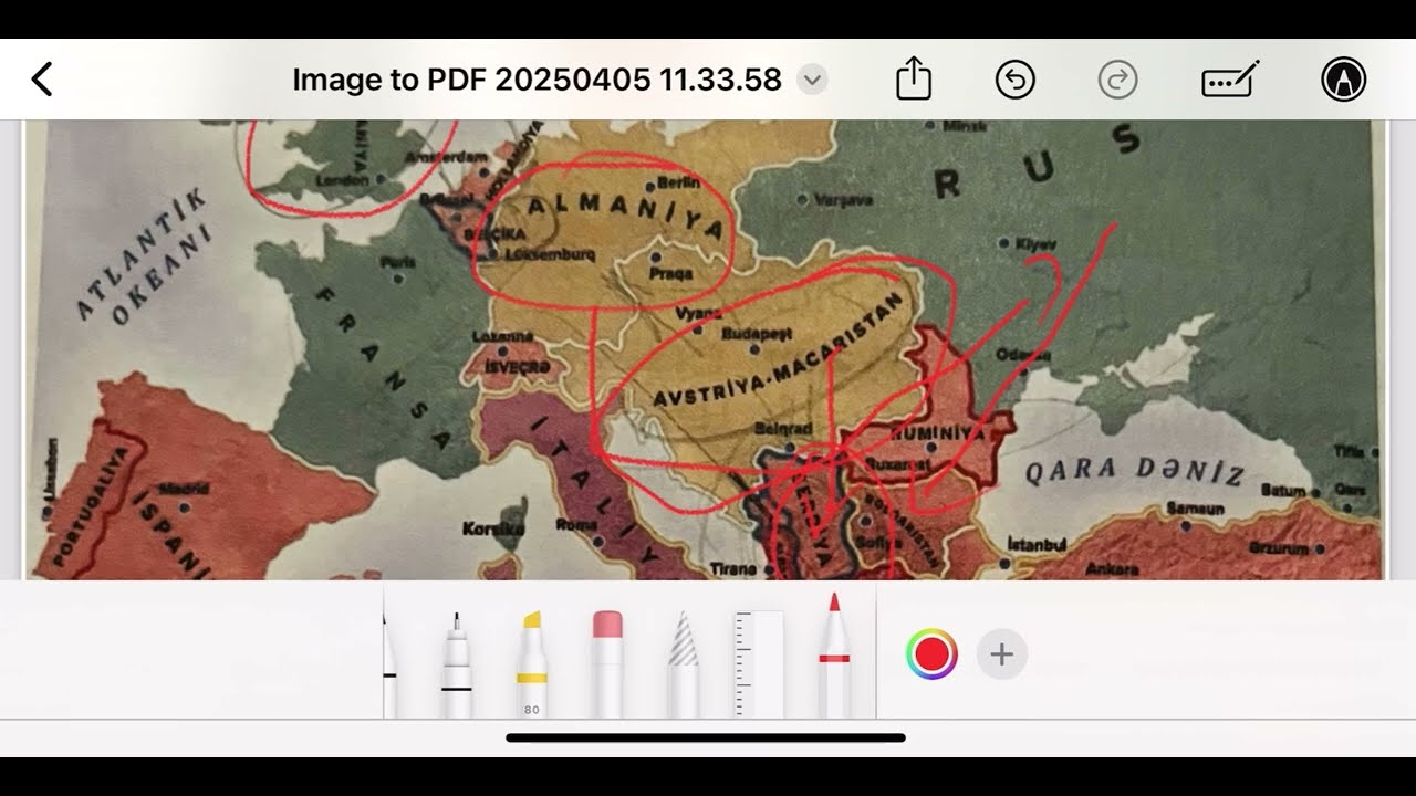 l Dünya müharibəsi (1914-1918-ci illər)