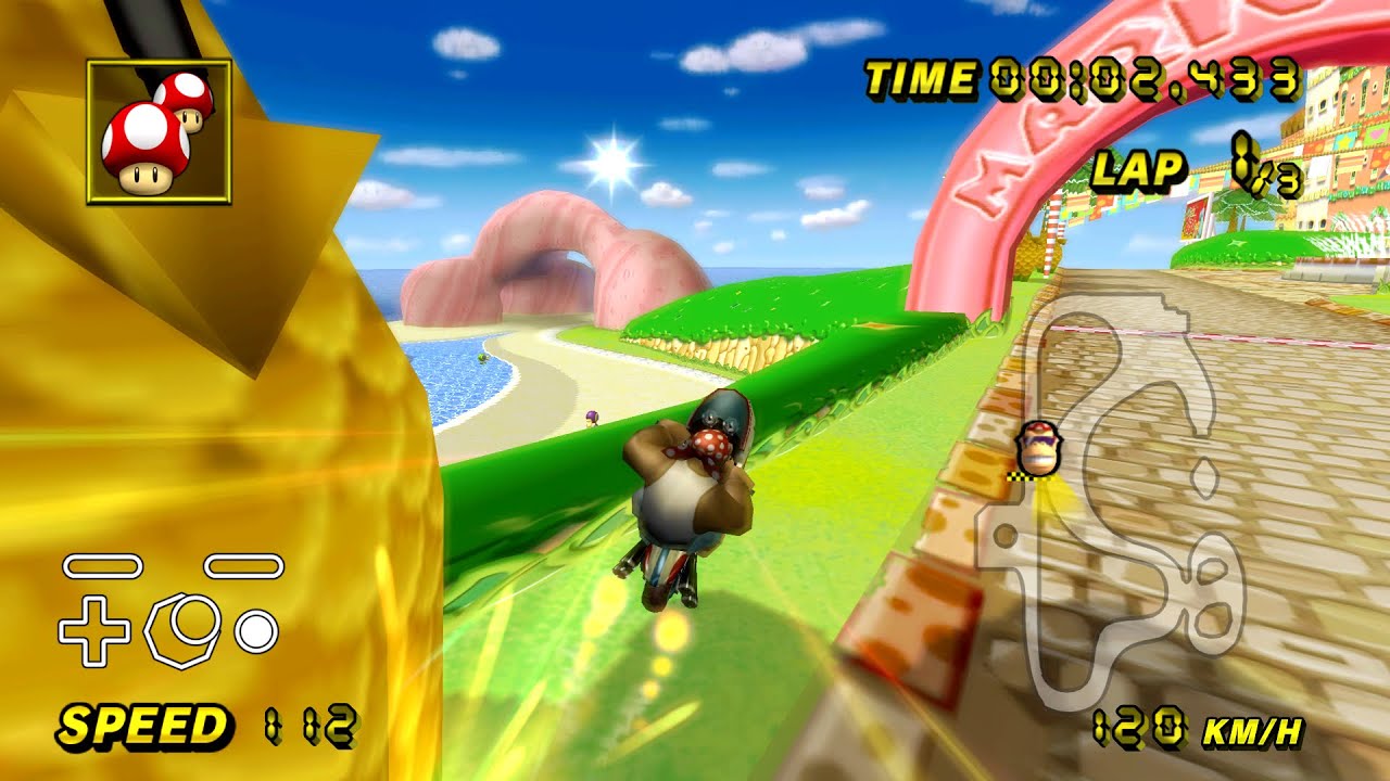 [MKW TAS] GCN Peach Beach (Glitch) - 54.270 by cf, Ejay, and Marth