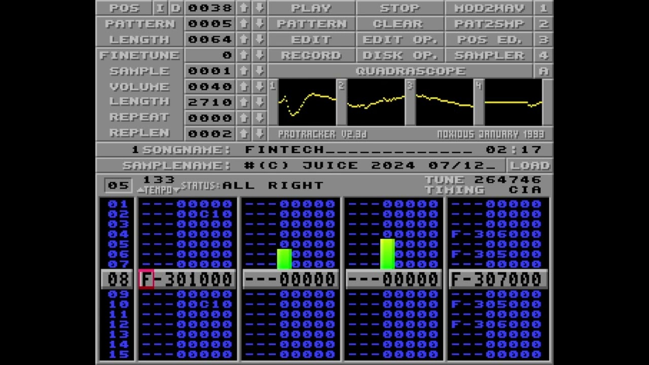 Amiga Music: Fintech By Juice