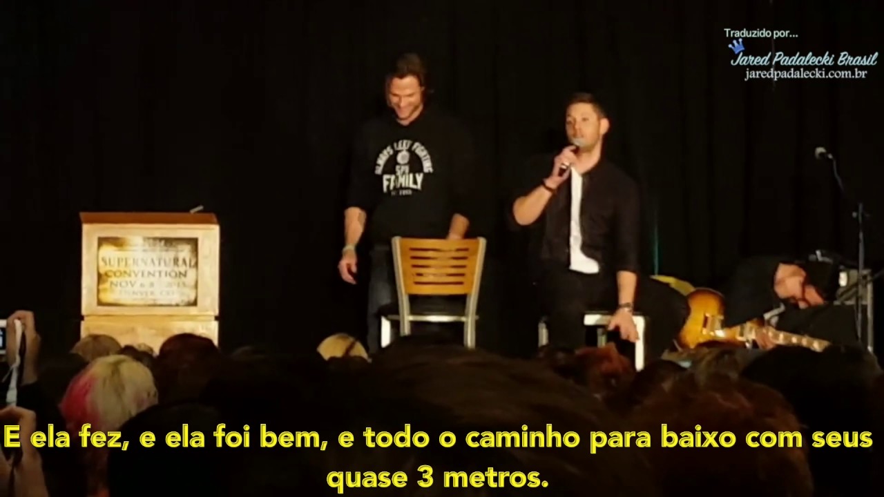 Jared e Jensen - Cenas mais estranhas de gravar (Dencon 2015)