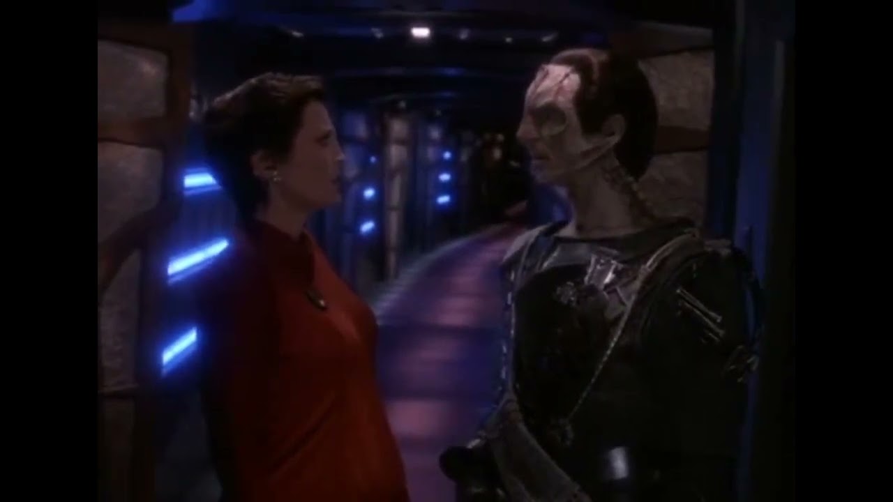 When Kira Nerys finally leaves Gul Dukat tongue-tied.
