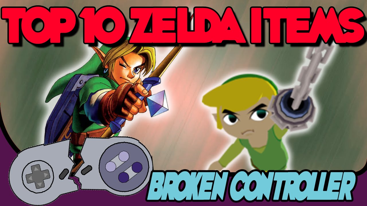 Top 10 Zelda Items! - Broken Controller