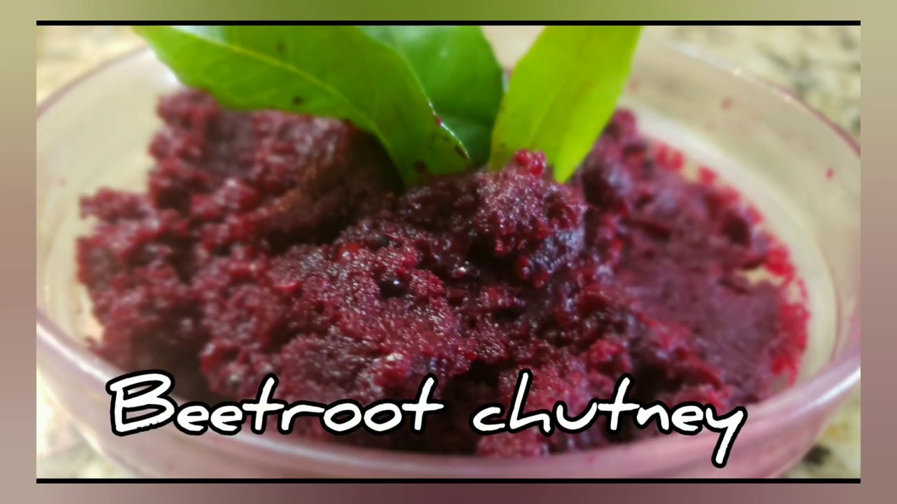 Healthy Beetroot chutney | பீட்ரூட் சட்னி | Easy and Healthy recepie for kids