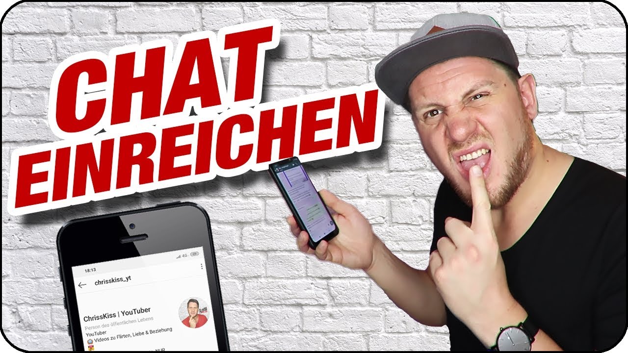 CHAT EINREICHEN f&uuml;r Analyse Video - Wie funktioniert's? | ChrissKiss