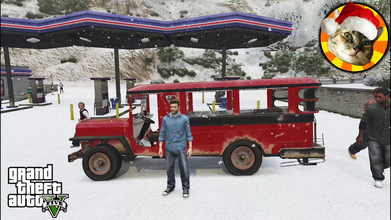 Pinoy Christmas Joyride in Los Santos | GTA V driving roleplay