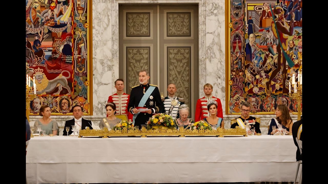 Palabras de S.M. el Rey en la Cena de Gala ofrecida por S.M. la Reina de Dinamarca