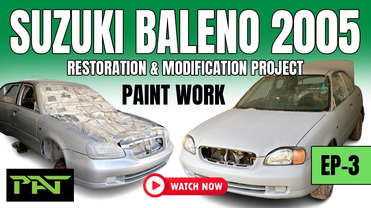 (Project Haider) Suzuki Baleno 2005 Restoration & Modification Project - Episode 3