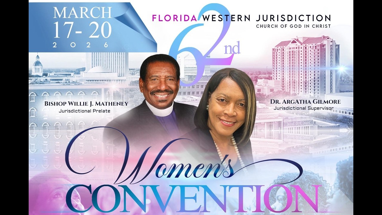 62nd Annual Western Florida Jurisdiction COGIC Women's Conference - Friday Noon Service