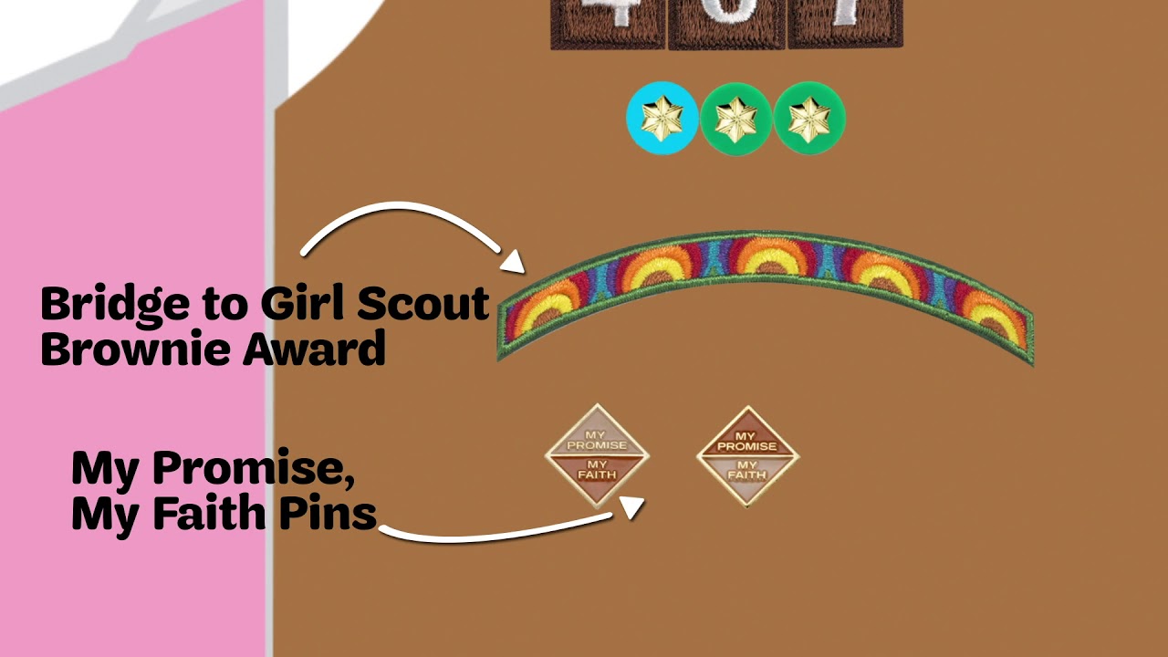 Brownie Vest Insignia Placement