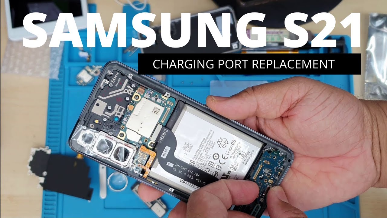 Замена порта зарядки Samsung Galaxy S21 5G G991