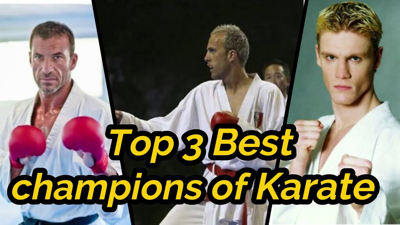 Top 3 Best champions of Karate Kumite (90's Generation)