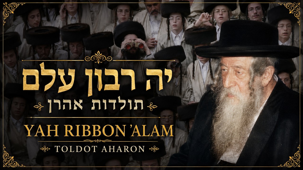 Yah Ribbon 'Alam from Toldot Ahron | יה רבון עלם - תולדות אהרן