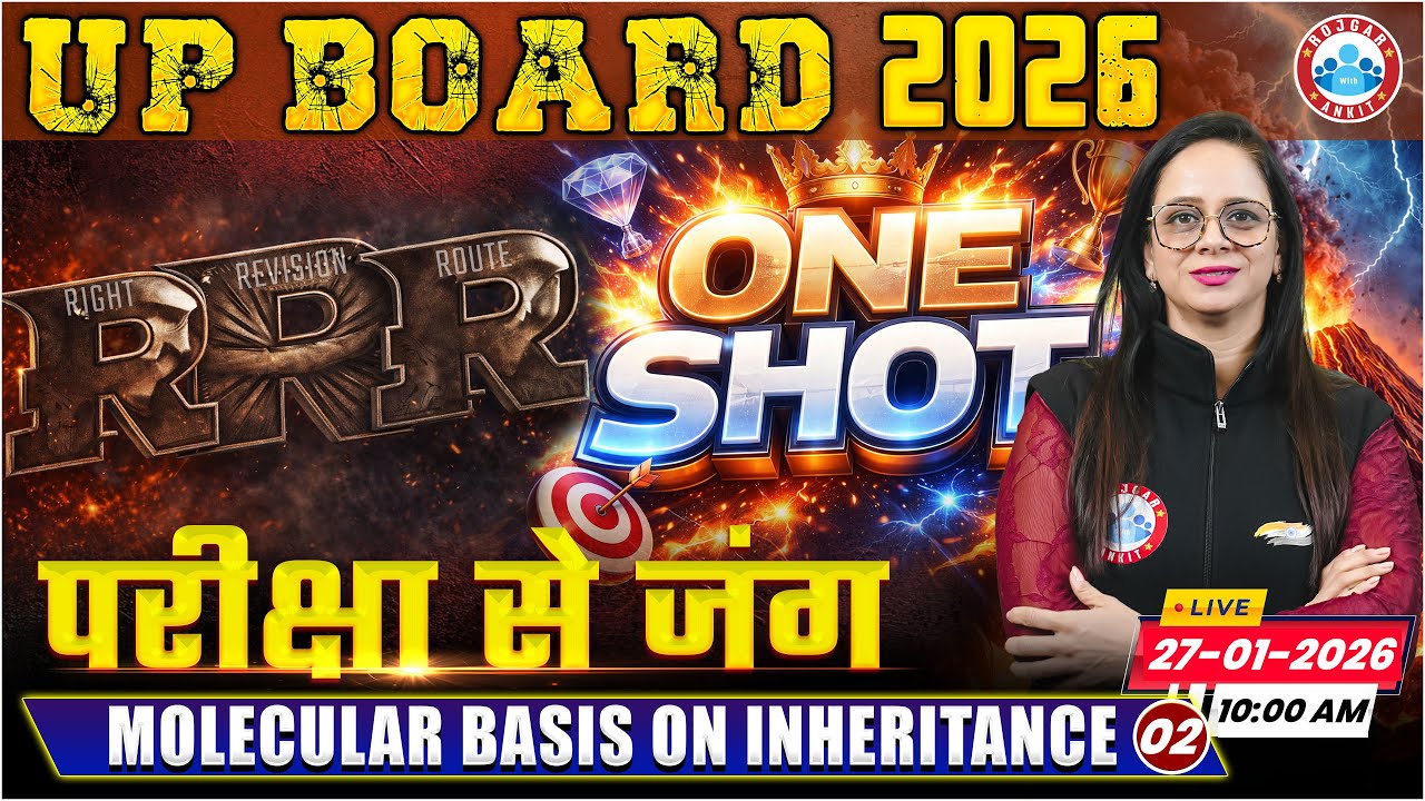 Molecular Basis of Inheritance | RRR Right Revision Route One Shot | Class 12 Biology | UP Board RWA