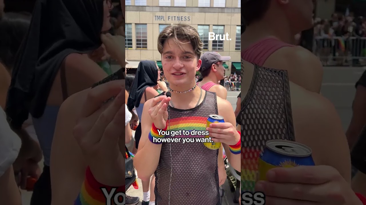 Brut. attended the 2025 New York City Pride March on June 29.