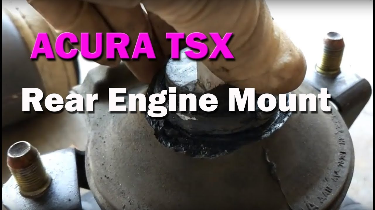 Замените заднюю опору двигателя на Acura TSX 2005 года