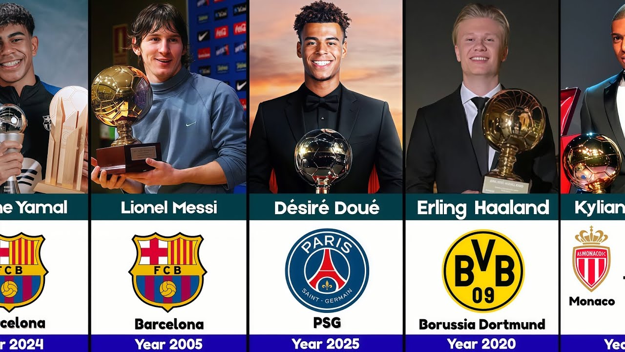 Every GOLDEN BOY Winner In 2003 - 2025. Desire Doue Golden Boy 2025.