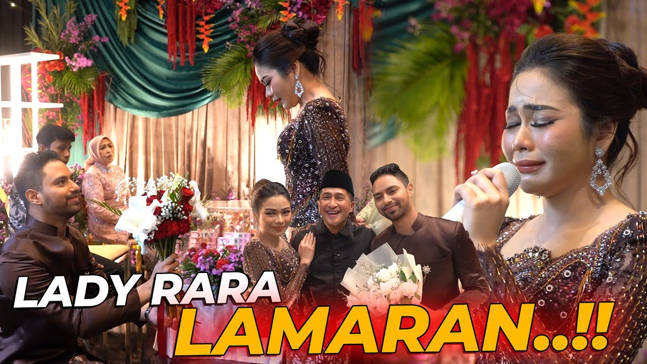 TERHARUUUUU...!!! RARA DAN ALADULL LAMARAN GAES..!!