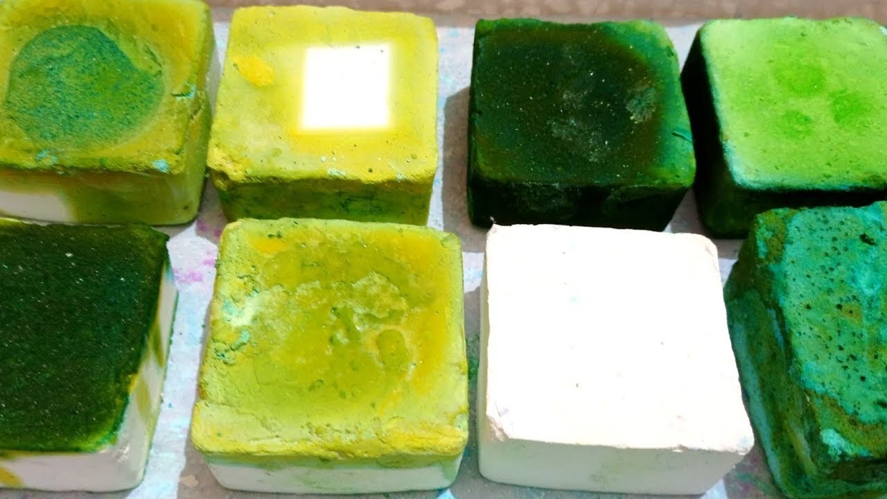 Dyed homemade blocks | Gymchalk 
