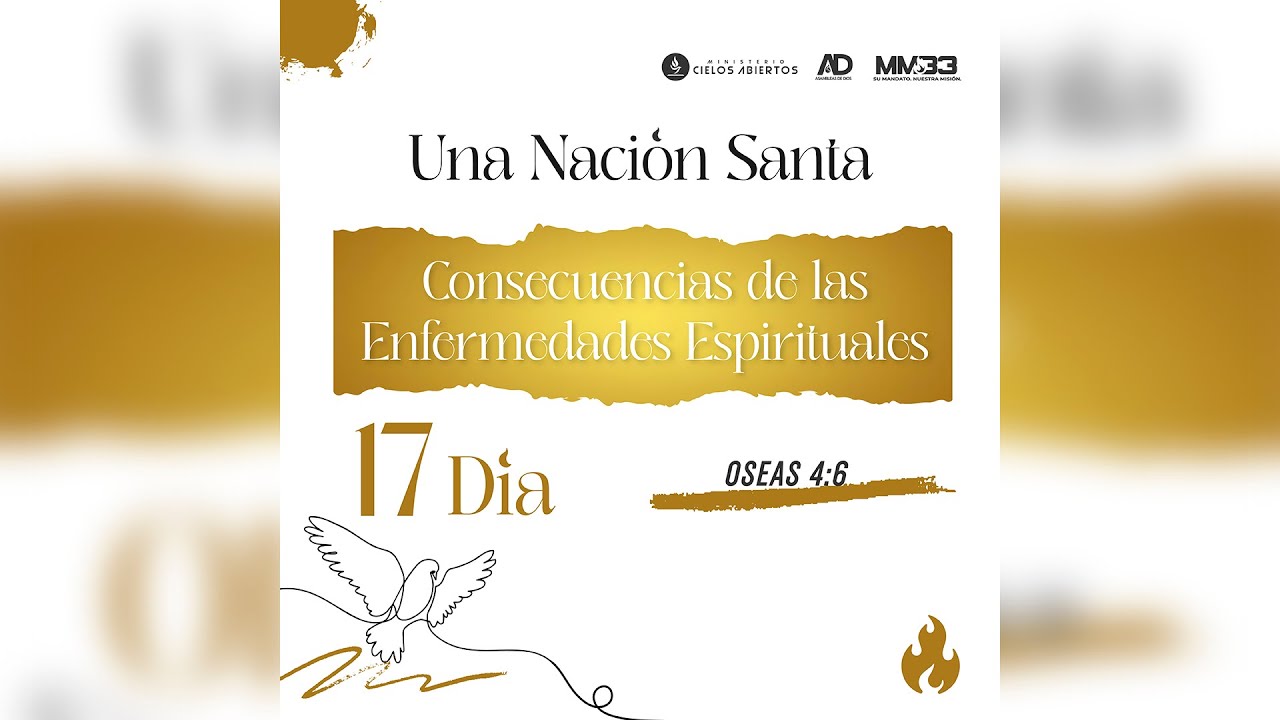 50 D&Iacute;AS DE PENTOCOST&Eacute;S, UNA NACI&Oacute;N SANTA  | D&Iacute;A 17 | 2  DE MAYO DEL 2023