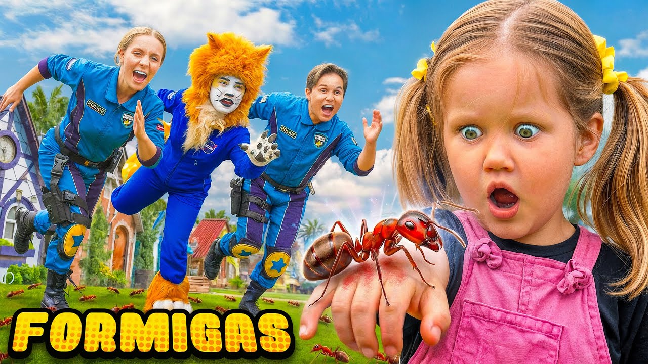 NÃO BRINQUE COM FORMIGUINHAS! 🐜🚨 Dicas de Segurança | Patrulha Estelar