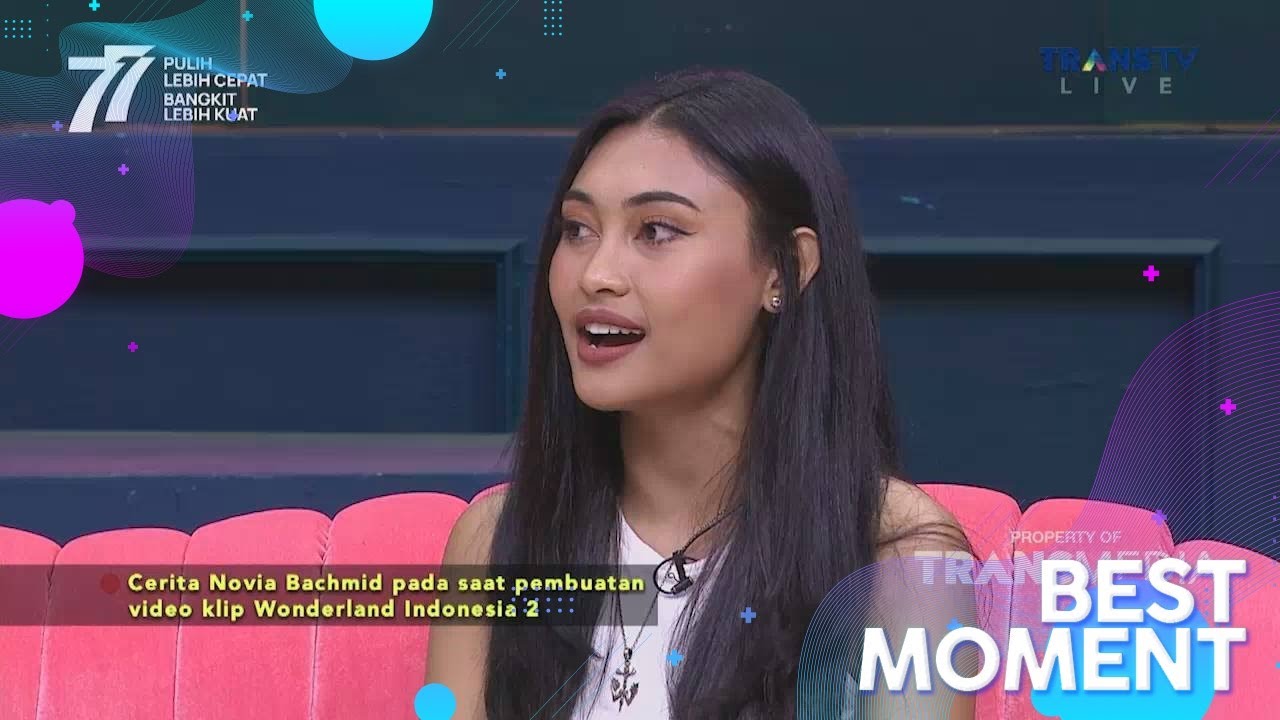 Pengalaman NOVIA BACHMID Ikut Dalam Klip WONDERLAND INDONESIA #BestMoment #PagiPagiAmbyar (24/8/22)